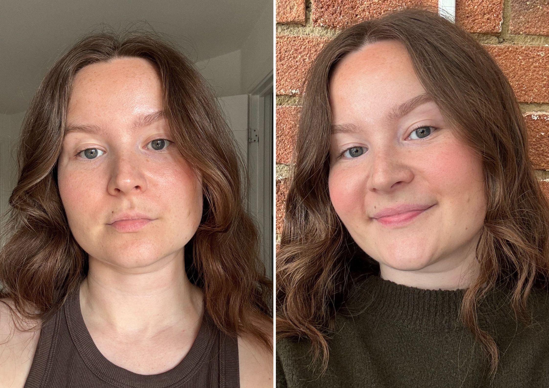 Hourglass Deer Ambient Lighting Edit Unlocked Palette review | Emily before & after